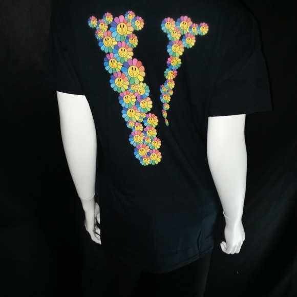 💜Rainbow Flower💜 Women's Printed T-Shirt - Picture 5 of 7